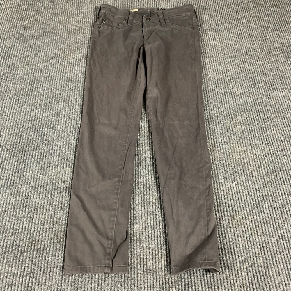 Adriano Goldschmied Jegging Womens 27 R Gray Super Skinny Light Stretch 28x26